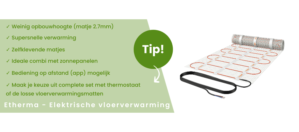 Etherma Elektrische Vloerverwarming